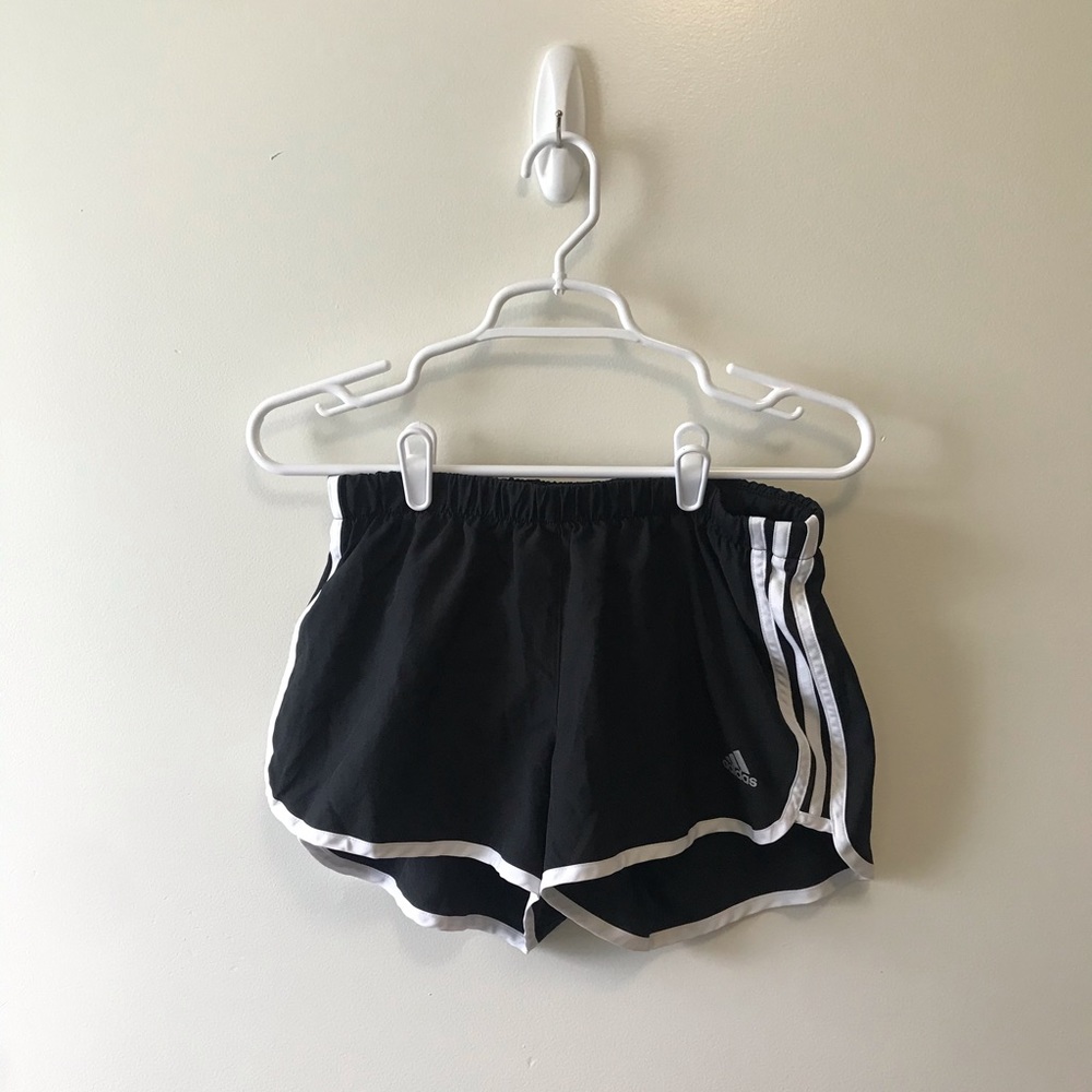 Black adidas sport shorts